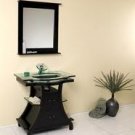 Fresca Cortese Modern Bathroom Vanity w/ Tempered Glass Counter & Sink