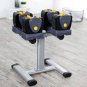 Adjustable Dumbbells with Stand Performance Fitness Systems TB560 - CB15109