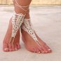 crochet Barefoot Sandals, Barefoot Sandles,