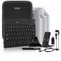 10 Piece Tablet 7-8 Inch Accessory Bundle for Android Tablets, iPad Mini, Kindle