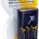 AA Charger+ 4 Batteries for Canon NB4-300 NB4300 SX110 SX150 IS SX120 SX130 A800