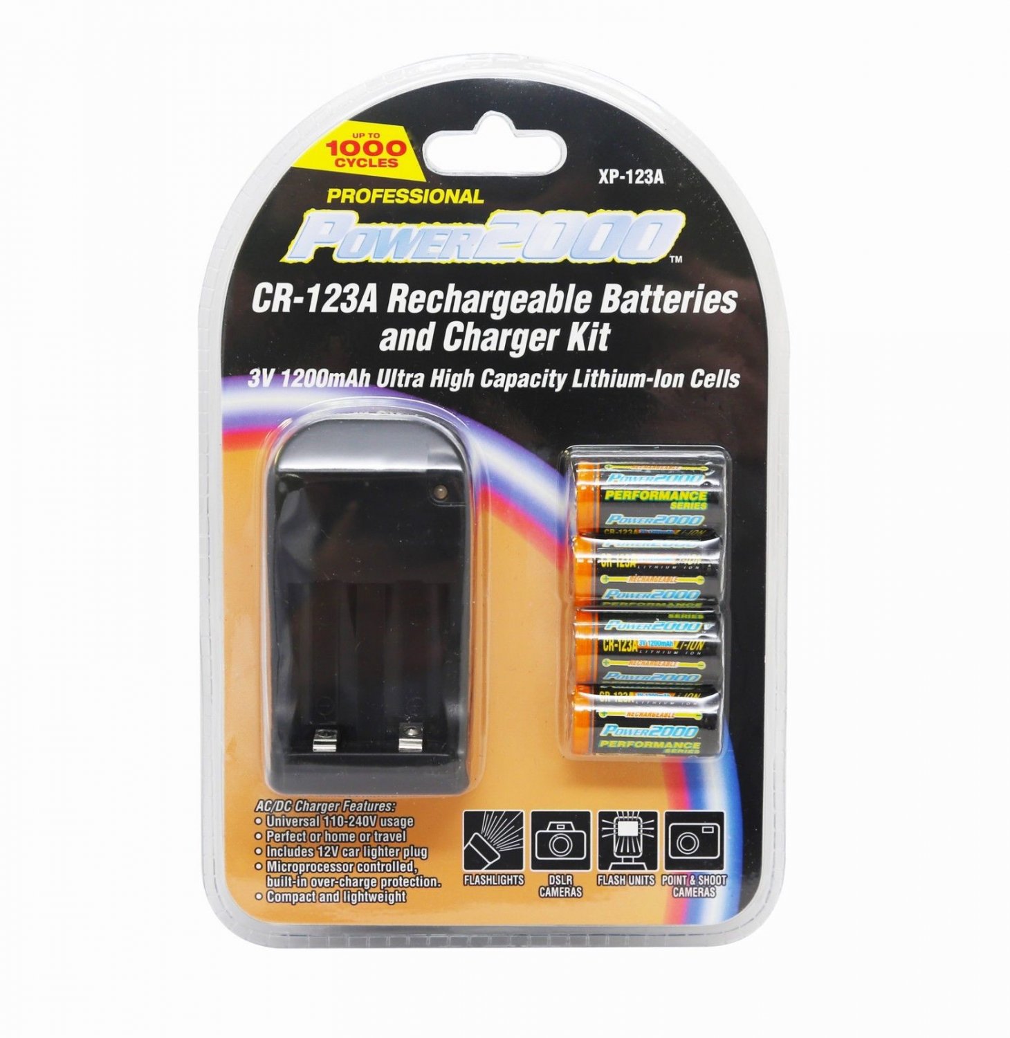 4X Batteries + Charger for Nikon F55 F6 F60 F65 F70 F80 N70 N75 N75QD