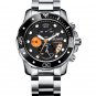 JIUSKO Deep Sea Men's Multifunction Quartz Chronograph 300m Dive Watch - 72LSB12