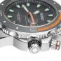 JIUSKO Men's Analog Quartz Dive Watch Set 300m Green Rubber Strap Set - 120LB16