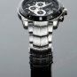 JIUSKO Men's Multifunction Quartz Tachymeter Chronograph Dress Watch - JSP9LSB