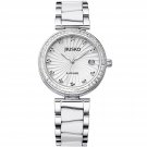 JIUSKO Womens Luxury Watch Diamond Bezel and Sapphires - 41MY01
