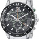 JIUSKO Men's Multifunction Silver-Tone Stainless Steel Watch - 128LSB02