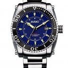 JIUSKO Men's Automatic Self Wind 200m Stainless Steel Diving Watch - 39LSB08