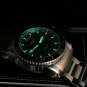 JIUSKO Men's Automatic Self Wind 200m Stainless Steel Diving Watch - 39LSB08