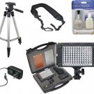 Professional Photo & Video 96 LED Light / 13PC Set + Battery + Tripod + AC