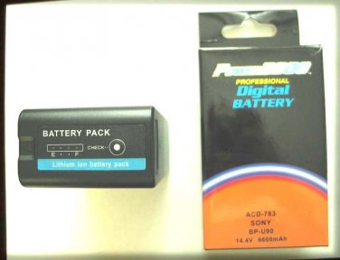 BP-U90 Battery for Sony PMW-EX1 PMW-EX3 PMW-100 PMW-200 PMW-EX280 PMW-EX160