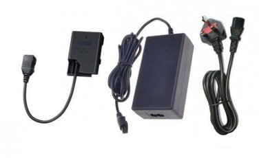 UK AC Adapter + EP-5A DC Coupler for Nikon D3100 D3200 D5100 D5200 P7100 P7700