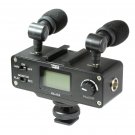 Vidpro XM-AD5 Mini Pre-Amp Smart Mixer with Dual Condenser Microphones