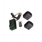 TWO 2 Batteries + Charger for Panasonic HDC-TM20 HDC-TM20P HDC-TM20PC HDC-HS20