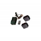 2 Batteries + Charger for Panasonic HDC-HS700 HDC-HS700K HDC-HS700P HDC-HS700PC