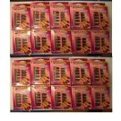 20 WHOLESALE Fing'rs Duo tone Color Nails Nail Kit Burgundy Highlights BC2521