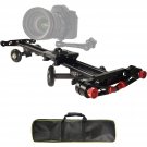 Vidpro SK-24 24 Inch Track Slider and Skater Dolly for DSLR Camera & Camcorders