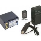 Battery + Charger for JVC BN-VF823U BN-VF823 BNVF823U