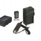 Battery +Charger for Samsung SMX-F40RN SMX-F40RP SMXF44
