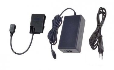 EU AC Adapter+ EP-5A DC Coupler for Nikon D3100 D3200 D5100 D5200 P7100 P7700 Df