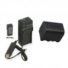 BN-VG121 BN-VG121E BN-VG121U BN-VG121US Battery + Charger for JVC GZ-HM35 GZHM50
