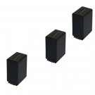 THREE 3X NP-FV100 Batteries for Sony HDR-PJ330 HDR-PJ340 HDR-PJ350 HDR-PJ420