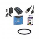 Accessory Kit for Sony DCR-DVD92 DVD92E DCR-DVD103 DVD103E DCR-DVD106 DCR-DVD703