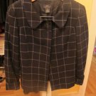 brooks brothers classic suit blazer plaid navy/grey reg $298.00