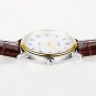 JIUSKO Mens Easy Read Quartz Dress Watch Roman Numeral Date - 281LS0202