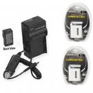 2 Batteries NB-11L +Charger for Canon Powershot A2300 A2400 A3400 A4000 A4050 IS