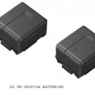 TWO 2 Batteries VW-VBG070 VW-VBG070A for Panasonic SDR-H79 SDR-H80 SDR-H90