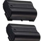 2X EN-EL15 Batteries 2100mAh for Nikon D800 D800E D7000 D7100 D7200 1 V1 Decode