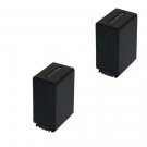 TWO 2X NP-FV100 Batteries for Sony HDR-PJ10 HDR-PJ30 HDR-PJ50 HDR-PJ200 HDRPJ260