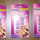 3X WHOLESALE Fing'rs Duo-tone Color Rose Highlights Nail Kit 2523 BC2523