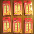 6 Sets Fing'rs 48 Pak Nail Kit - Preferred Length Square - Natural - Model 1258