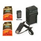 2 Batteries + Charger for Casio EX-ZR15 EX-ZR15GD EX-ZR15BK EX-ZR15RD EX-ZR15WE