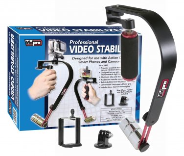 SB-8 Video Stabilizer for GoPro Action Cameras Smartphones and Small Camcorders