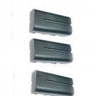 THREE 3X NP-F330 NP-F550 NP-F560 NP-F570 Batteries for Sony AX2000 FX1 FX1000