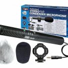 XM-CS Professional Condenser Shotgun Video & Broadcast XY Microphone Kit for SLR