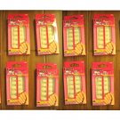 12 Sets Fing'rs 48 Pak Nail Kit - Preferred Length Square - Natural - Model 1258