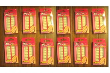 12 Sets Fing'rs 48 Pak Nail Kit - Preferred Length Square - Natural - Model 1258