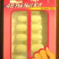 12 Sets Fing'rs 48 Pak Nail Kit - Preferred Length Square - Natural - Model 1258