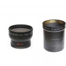 Wide Lens + Tube Adapter bundle for Sony DSC-HX100 HX100V DSC-HX200 HX100V/B