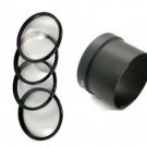 MACRO CLOSE UP Lens 4 Kit + Tube adapter bundle for Sony DSC-H7 DSC-H9 DSC-H50