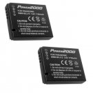 Two 2X Batteries DMW-BCJ13 DMW-BCJ13PP DMW-BCJ13E for Panasonic DMC-LX5 DMC-LX7