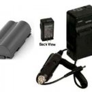 Battery + Charger for Panasonic DMC-LC5 DMC-LC5K DMC-LC5S DMC-LC5PPK DMC-LC40