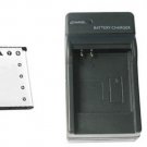 Battery +Charger for Casio EXS5BE EXS5BK EX-S5PE EXS5PE
