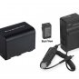 Battery +Charger Sony DCRHC45E DCRHC47 DCR-HC47E DCRDVD109E DCR-DVD110 DCRDVD110