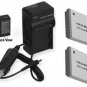 2 Batteries + Charger for Canon S95 SD1300IS SD1200IS Digital IXUS 300 HS 310 HS