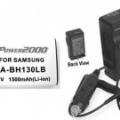 Battery + Charger for Samsung SMXK40LP SMXK40SN SMX-K40LP SMXC200BN SMX-C13GN